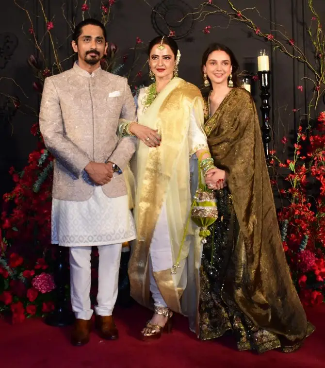 Bollywood Celebrities Photos at Sonakshi Sinha Wedding Reception